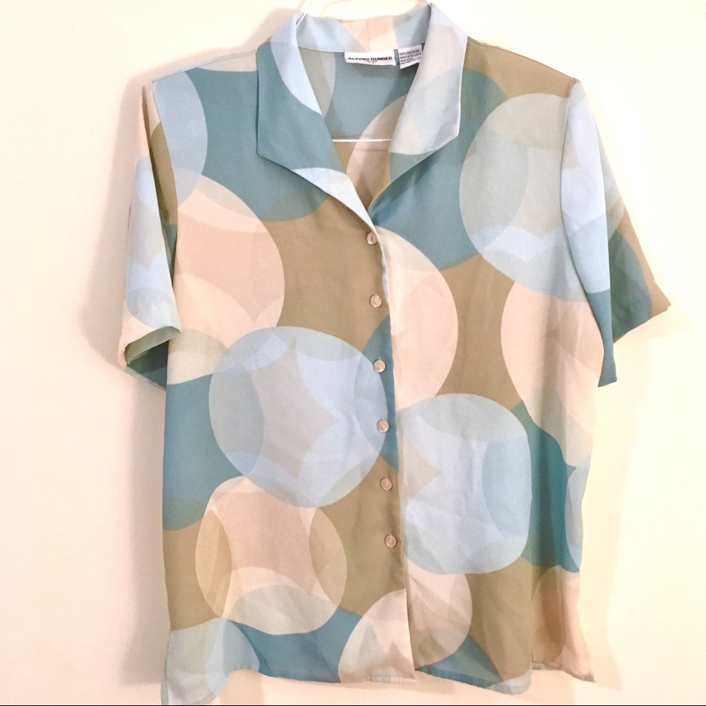 🌟2 for $8 🌟 Gorgeous Alfred Dunner Work Top NWOT